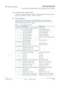 SC16C852SVIET Datasheet Page 8