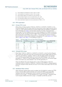 SC16C852SVIET Datasheet Page 9