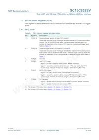 SC16C852SVIET Datasheet Pagina 23