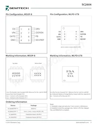 SC2604ULTRT Datasheet Page 2