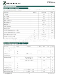 SC2608ASTRT-A0 Datasheet Page 2
