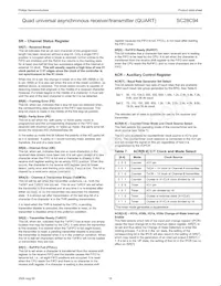 SC28C94A1N Datasheet Pagina 18