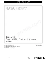 SC28L194A1A Datasheet Cover