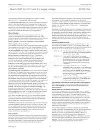 SC28L194A1A Datasheet Page 13