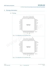 SC28L92A1BS Datasheet Page 6