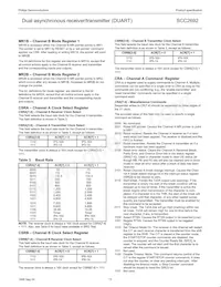 SCC2692AE1N40 Datasheet Page 15