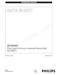 SCC68681E1N40 Datasheet Cover