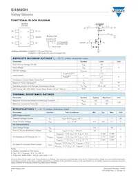 SI1869DH-T1-GE3 Datasheet Page 2