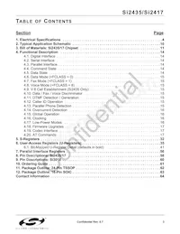 SI2435-B-FTR Datasheet Page 3