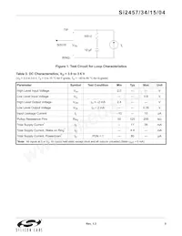 SI2457-C-GTR Datasheet Page 5