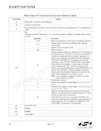 SI2457-C-GTR Datasheet Page 22