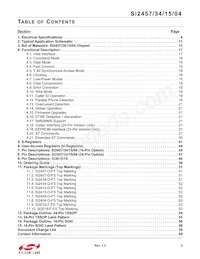 SI2457-D-GT Datasheet Page 3