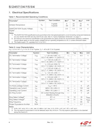 SI2457-D-GT Datasheet Page 4
