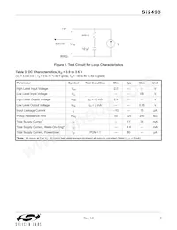 SI2493-C-GTR Datasheet Page 5