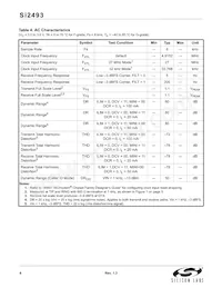 SI2493-C-GTR Datasheet Page 6