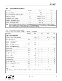 SI2493-C-GTR Datasheet Page 7