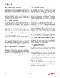 SI2493-D-FS Datasheet Pagina 22