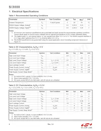SI3000-C-GSR Datasheet Page 4