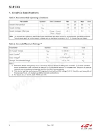 SI4113-D-ZT1 Datasheet Page 4