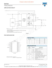 SI4724CY-T1-E3 Datasheet Page 4