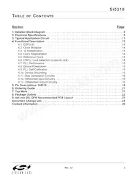 SI5310-C-GMR Datasheet Page 3