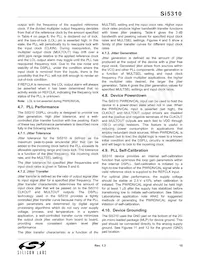 SI5310-C-GMR Datasheet Page 15