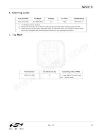 SI5310-C-GMR Datasheet Page 21