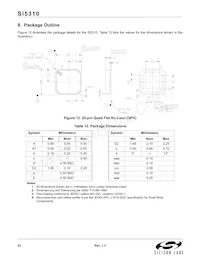 SI5310-C-GMR數據表 頁面 22