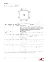 SI5316-B-GM Datasheet Pagina 16