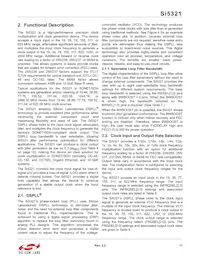 SI5321-G-BC Datasheet Pagina 17