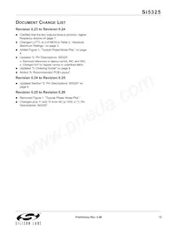 SI5325A-B-GM Datasheet Page 13