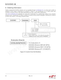 SI5350C-B06728-GM Datasheet Page 22