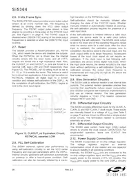SI5364-H-BL Datasheet Page 20