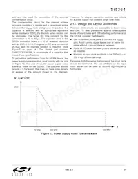 SI5364-H-BL Datasheet Page 21