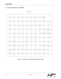 SI5364-H-BL Datasheet Pagina 22