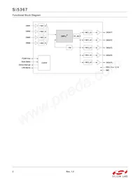 SI5367A-C-GQ Datasheet Page 2