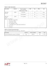 SI5367A-C-GQ Datasheet Page 13