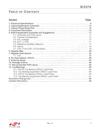 SI5374C-A-BL Datasheet Page 3