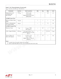 SI5374C-A-BL Datasheet Page 9