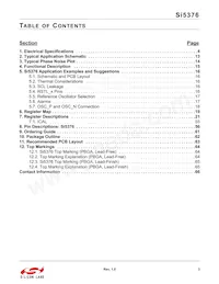 SI5376B-A-BL Datasheet Page 3
