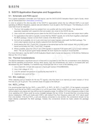 SI5376B-A-BL Datasheet Page 16