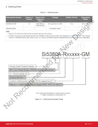 SI5380A-D-GMR Datasheet Page 3