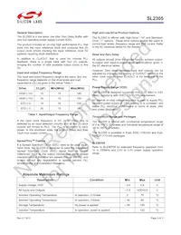 SL2305SC-1T Datasheet Page 3