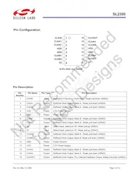 SL2309SC-1T數據表 頁面 2