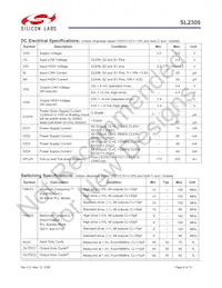 SL2309SC-1T Datasheet Page 6