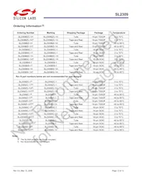 SL2309SC-1T Datasheet Page 12