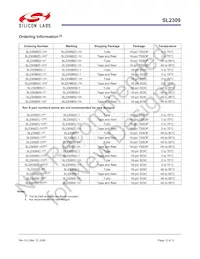 SL2309SC-1T Datasheet Pagina 12