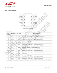 SL23EP09ZI-1HT Datasheet Page 2