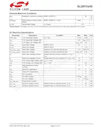 SL28PCIE50ALIT Datasheet Page 10