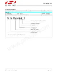 SL28SRC01BZIT數據表 頁面 8
